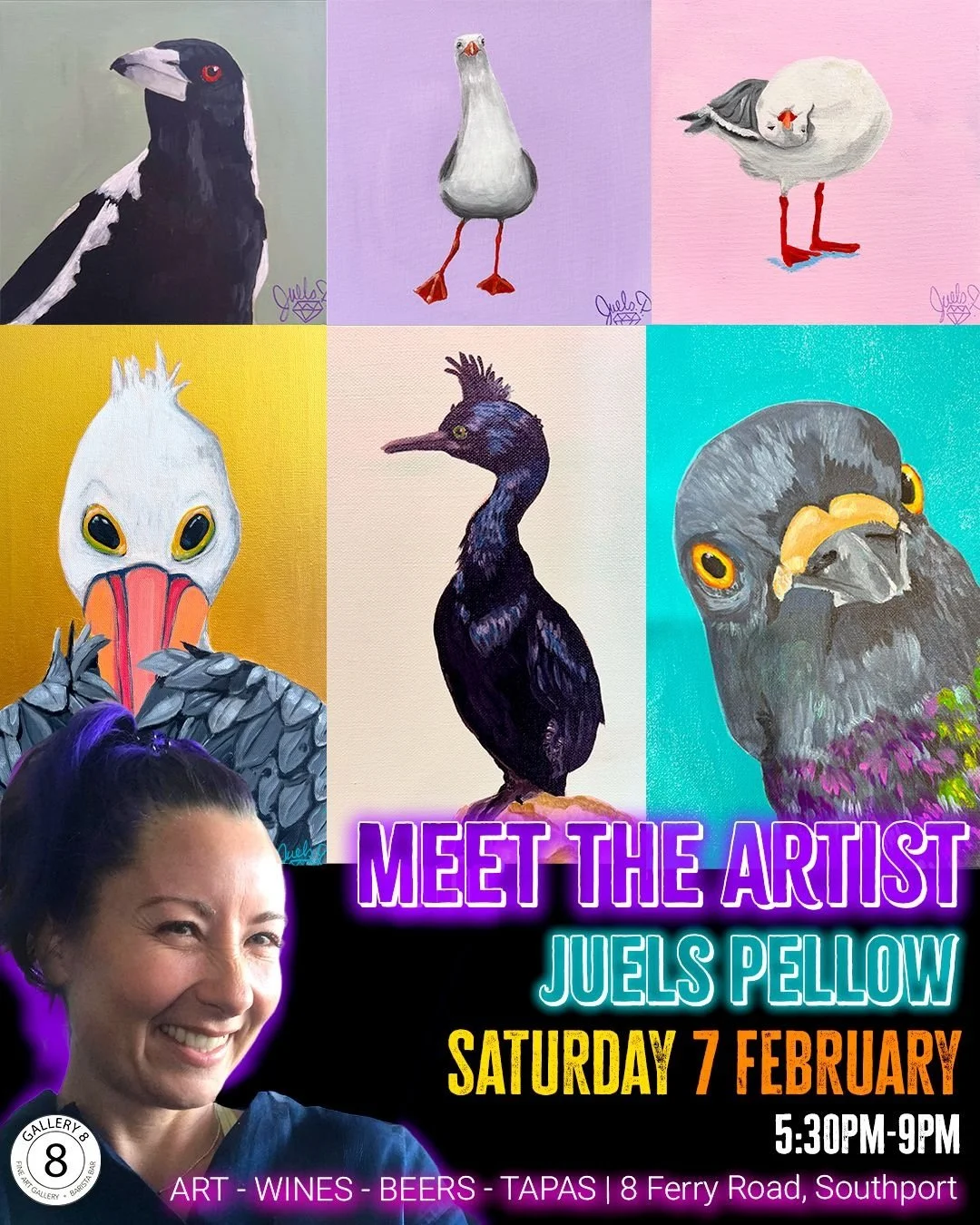 Meet the Artist:  Jules Pellow