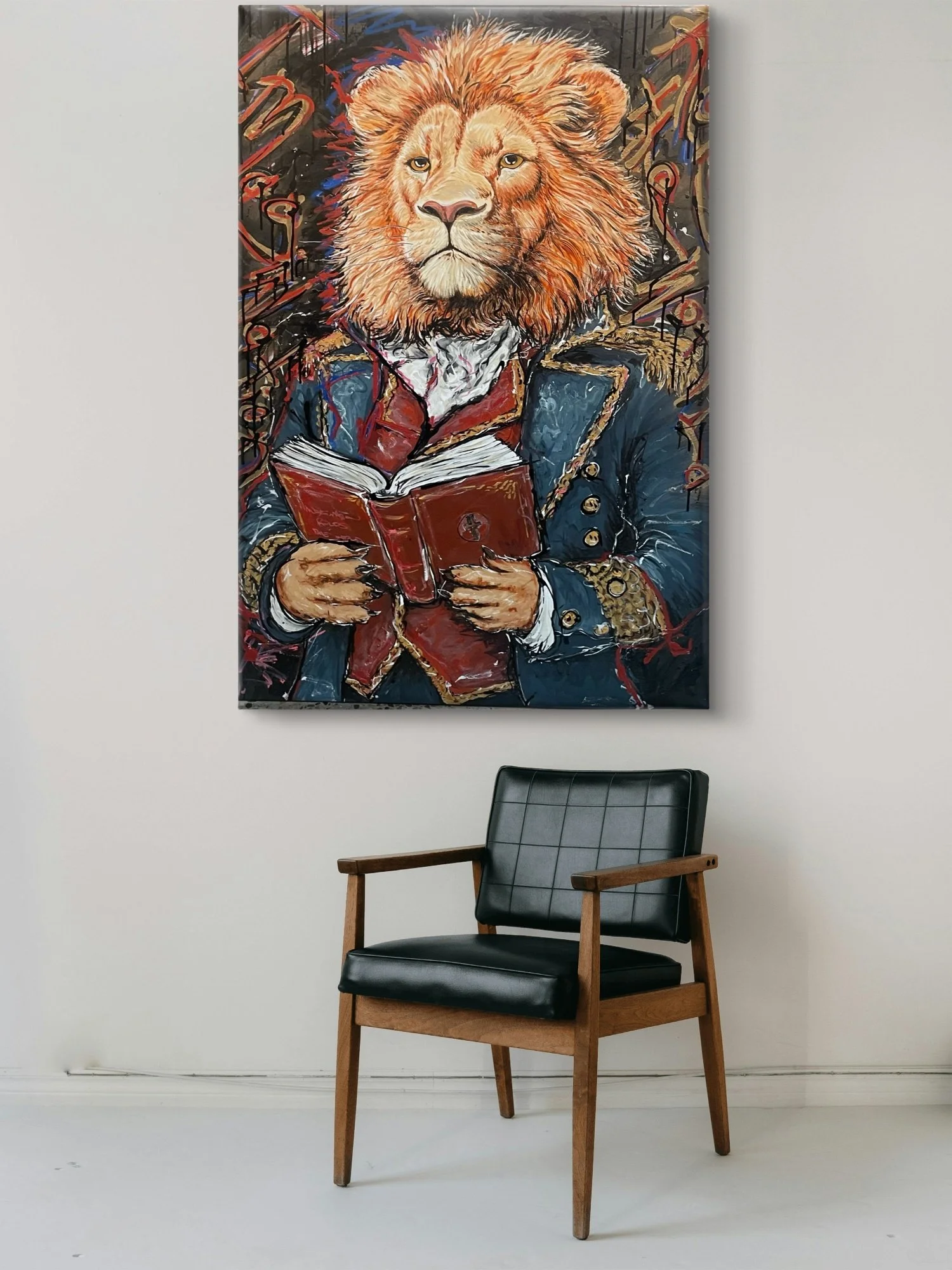 Immagination Rules the World Embellished Print  copy.jpg