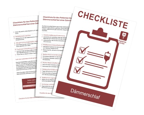 Dämmerschlaf während der Zahnimplantation