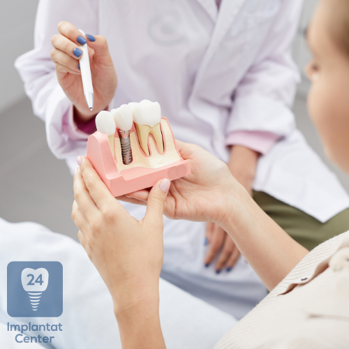 Postoperative Komplikationen einer Zahnimplantation