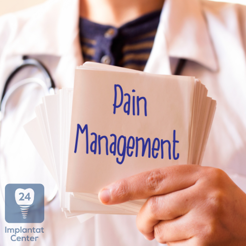 Schmerzmanagement während und nach der Zahnimplantation