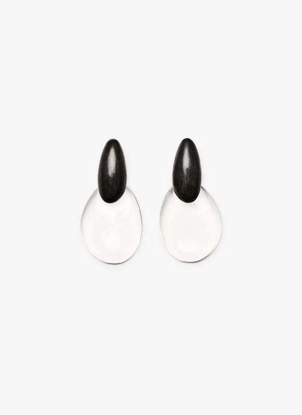Rosario Acrylic Drop Earrings