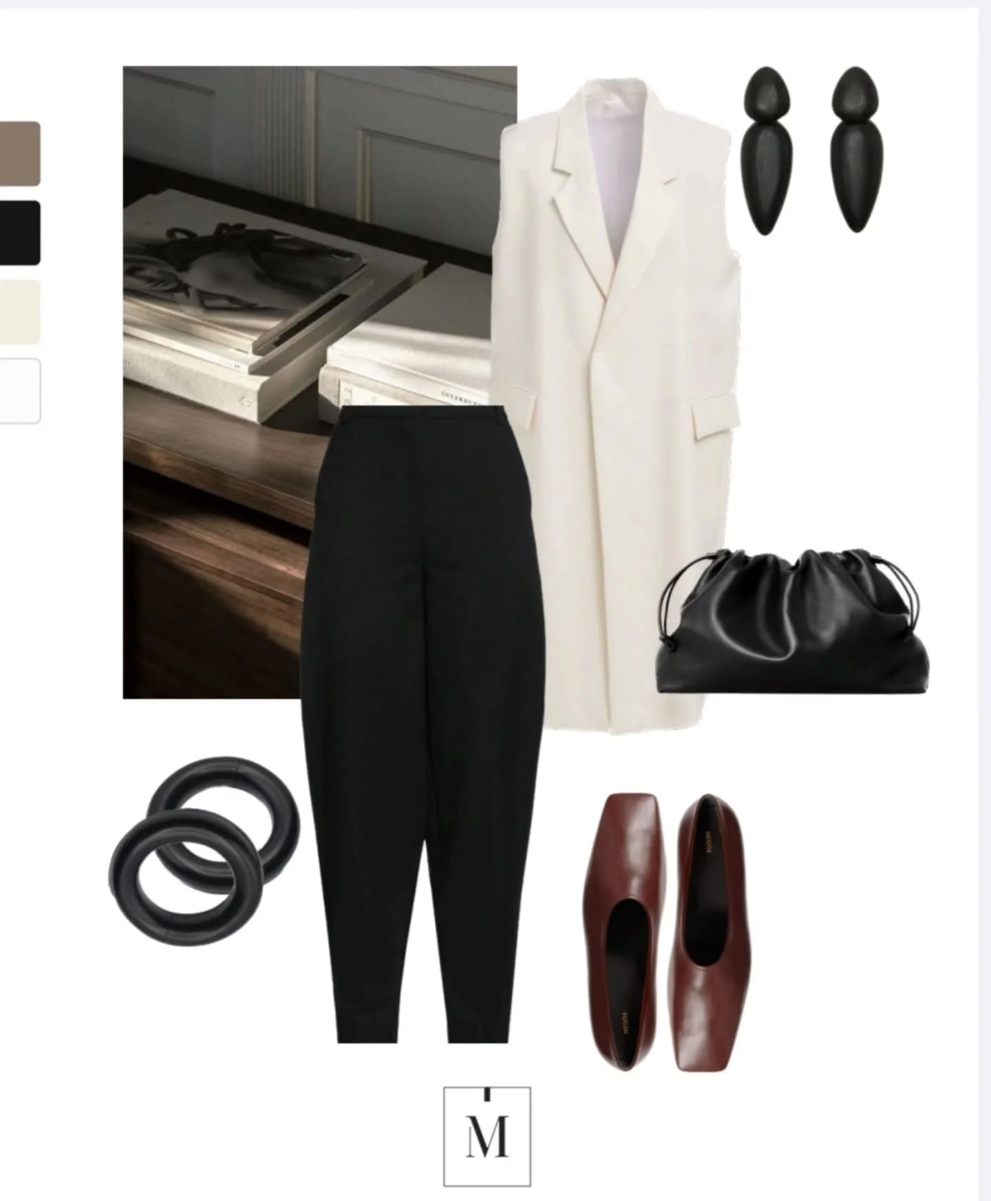 Some looks work because of balance.
Soft against structured. Minimal against bold. A single sculptural piece that shifts the entire mood. Jewelry becoming part of the architecture of an outfit.

The S&atilde;o Paulo earrings and Samara bracelet fit s