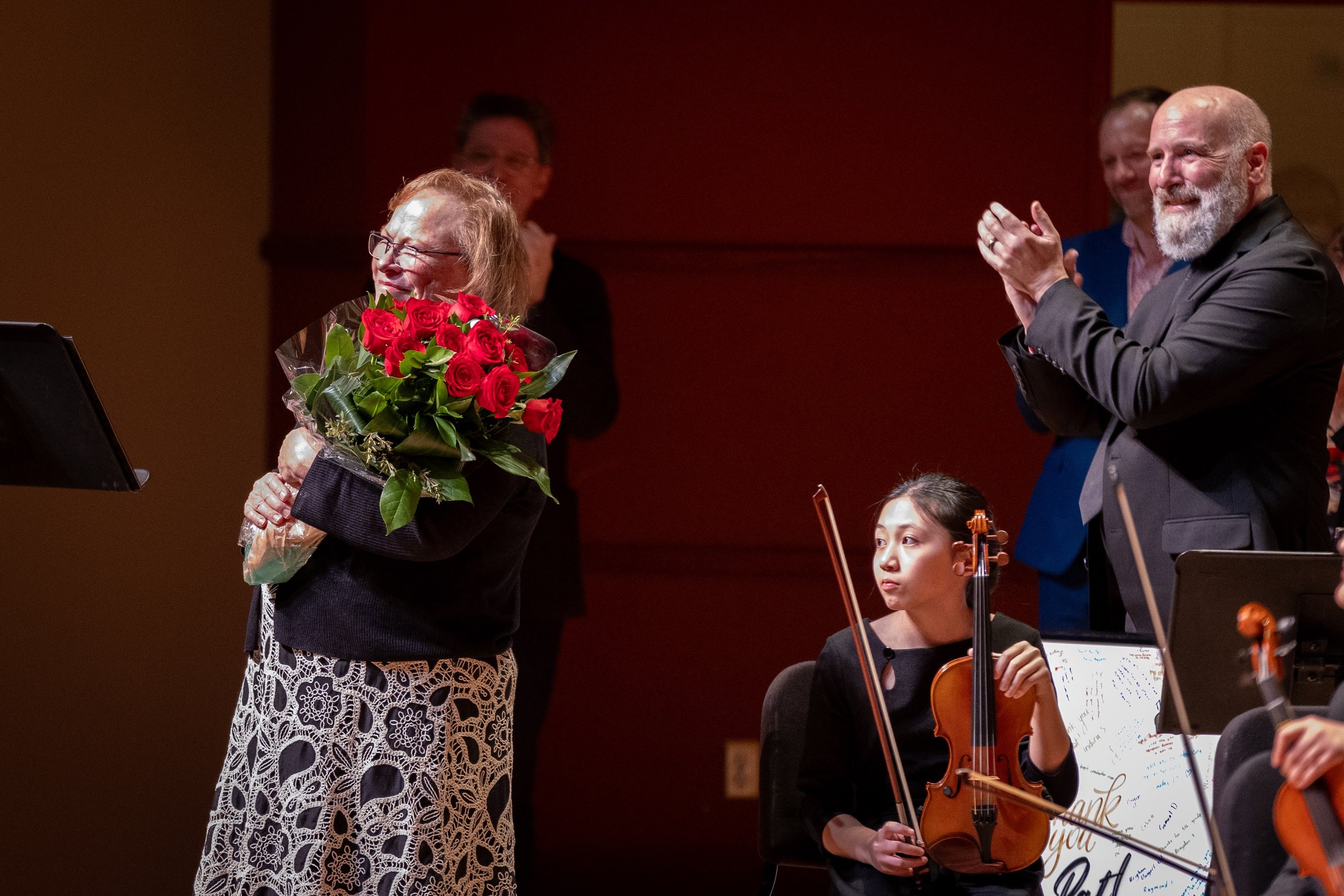 Patricia Kelly Performs Final Concert as String Orchestra Conductor