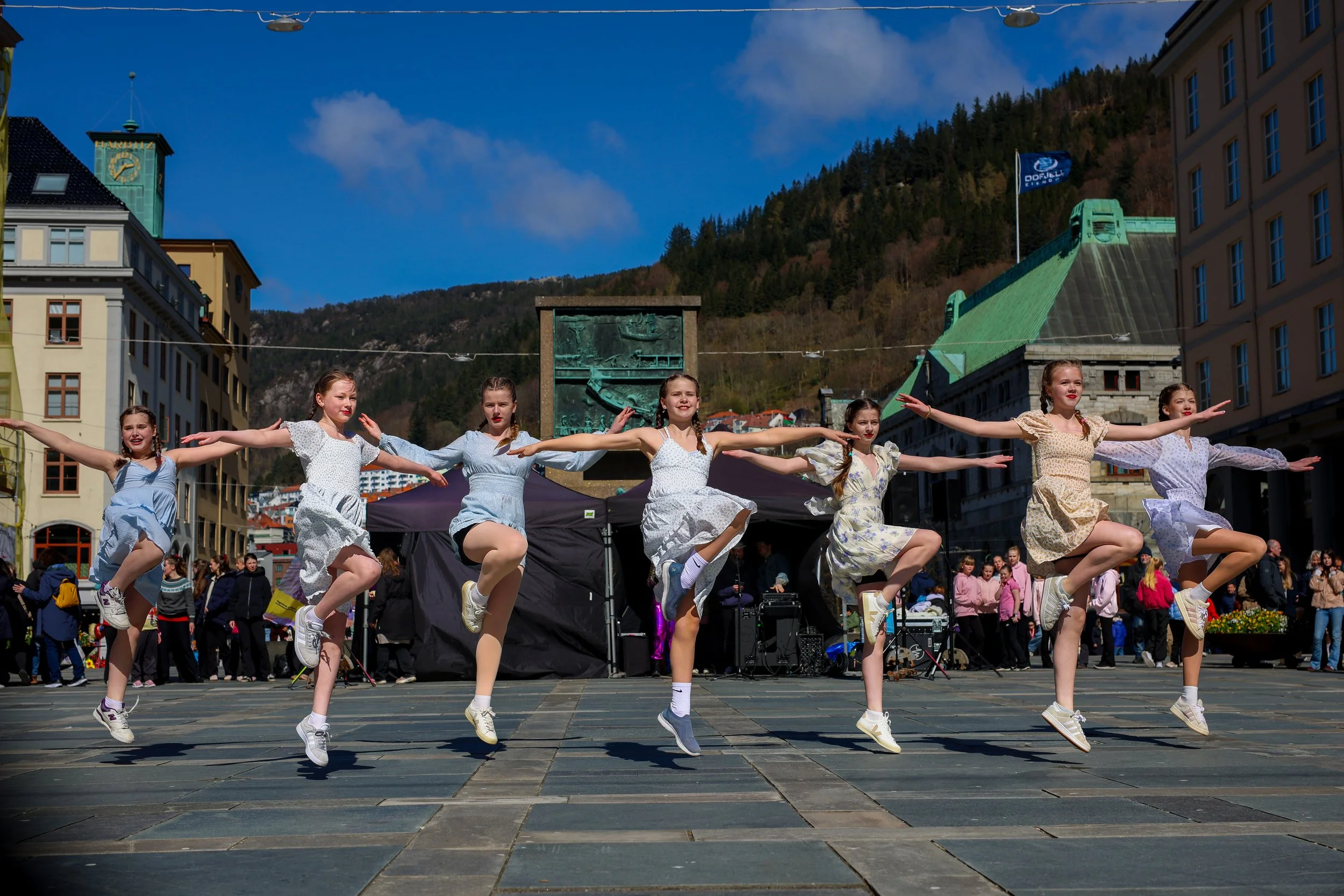 Fotograf Trond Spurkeland, Bergen Dansesenter (Jazz 13-15 år med Noelle Deriada)