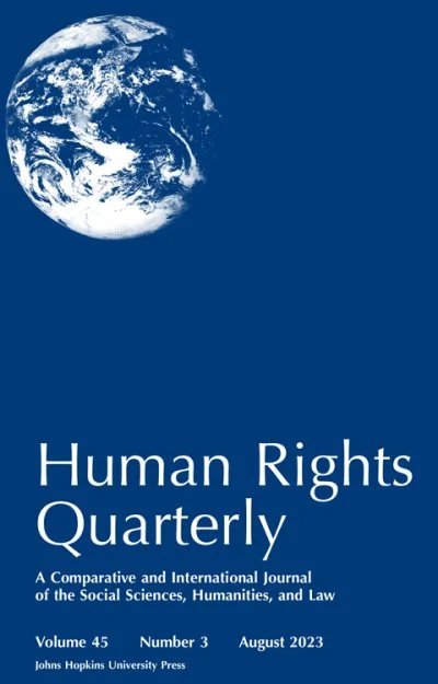 'Forum-Shifting and Human Rights: Prospects for Queering the Women, Peace and Security Agenda', with Catherine O'Rourke, August 2023