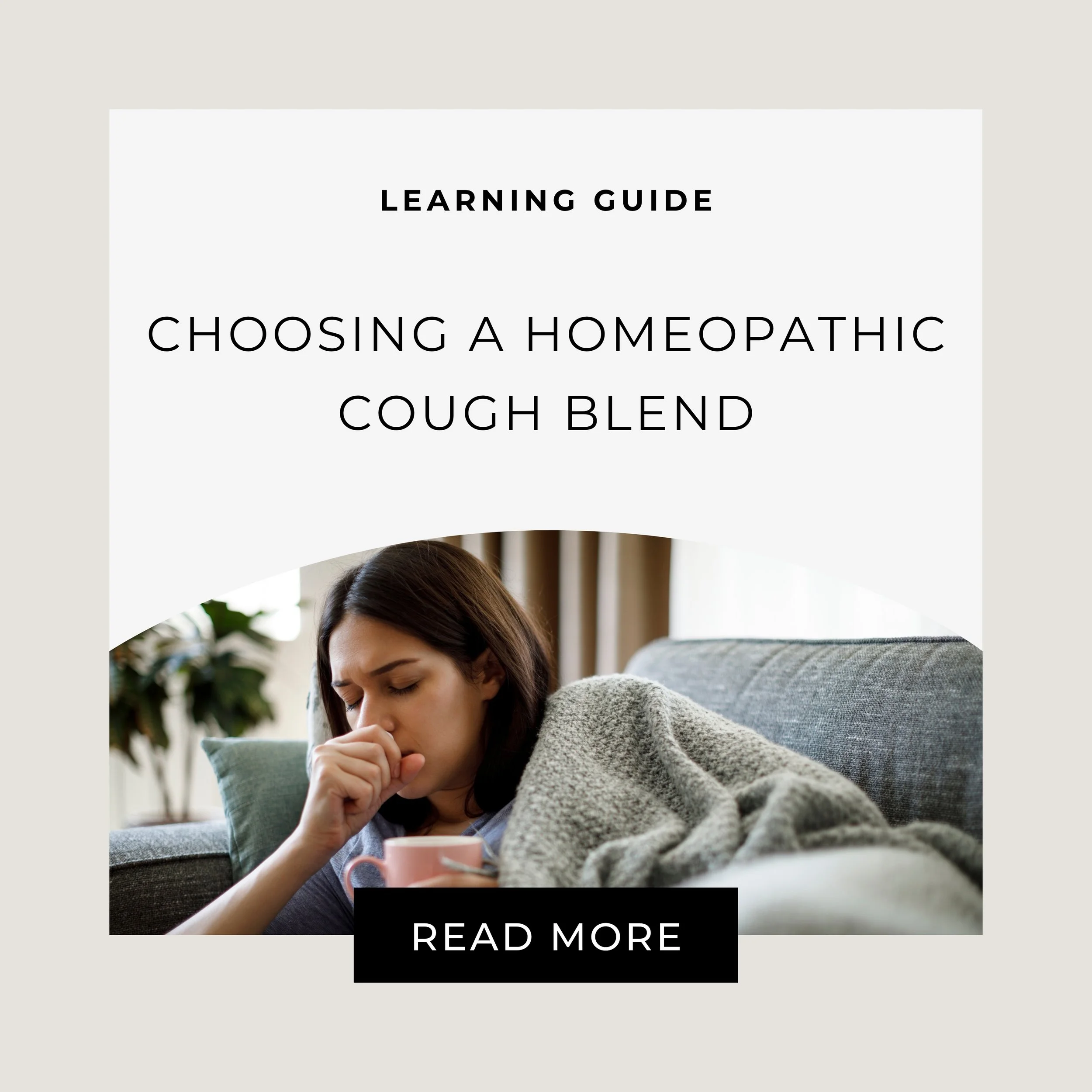 Choosing A Homeopathic Cough Blend