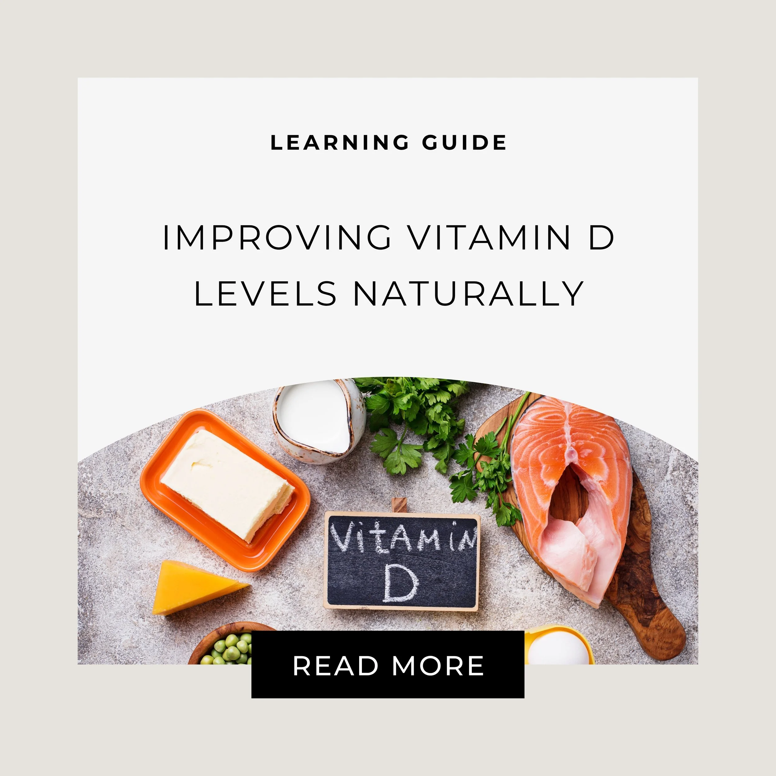 Improving Vitamin D Levels Naturally