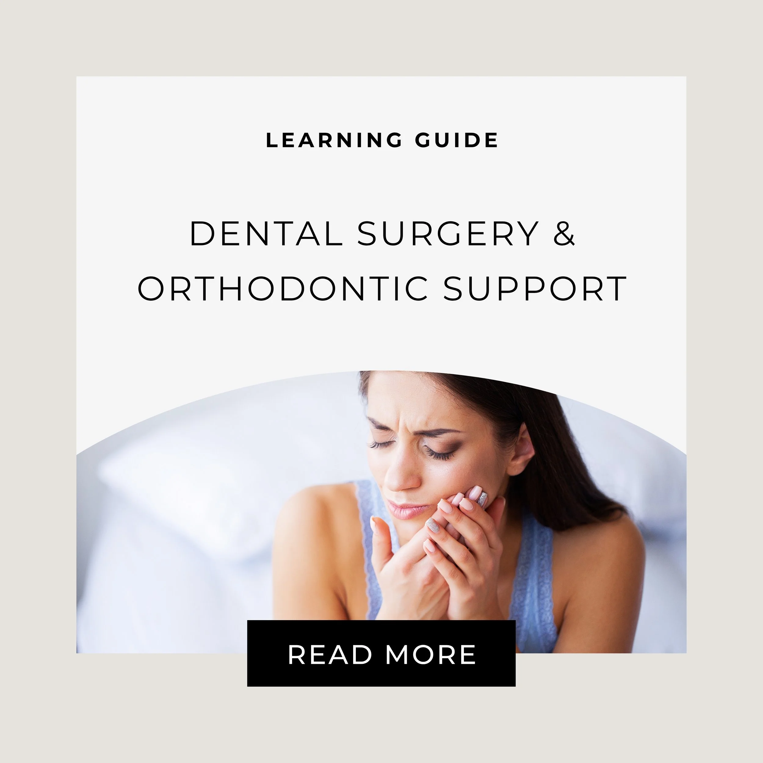 Homeopathic Support for Dental Surgery, Wisdom Teeth &amp; Braces