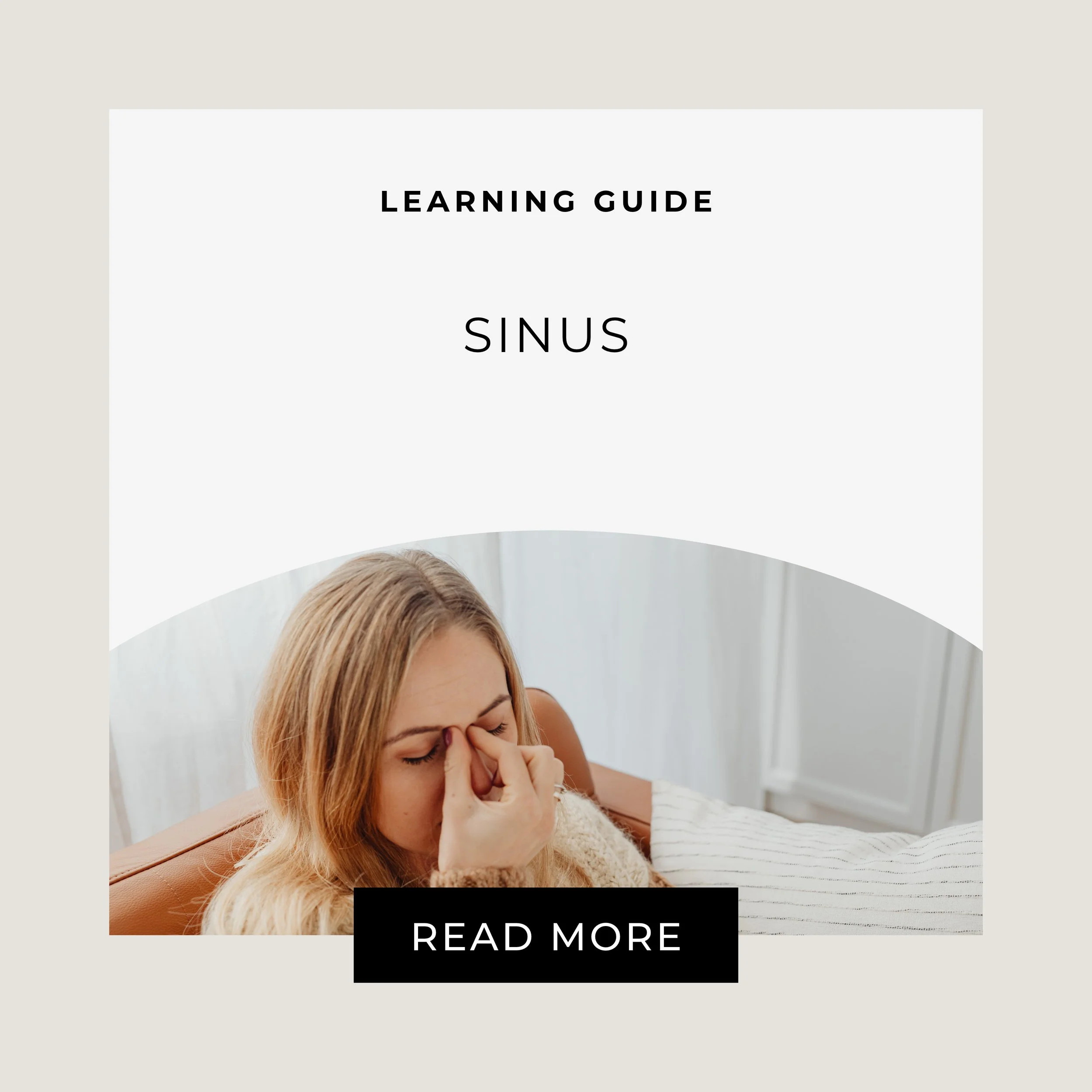 Homeopathy for Sinus Symptoms