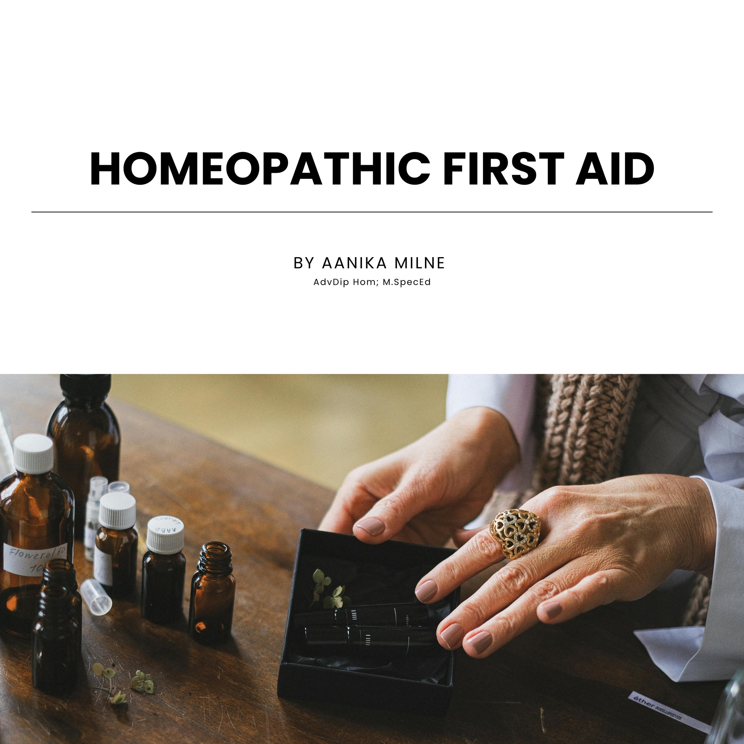 Homeopathic First Aid