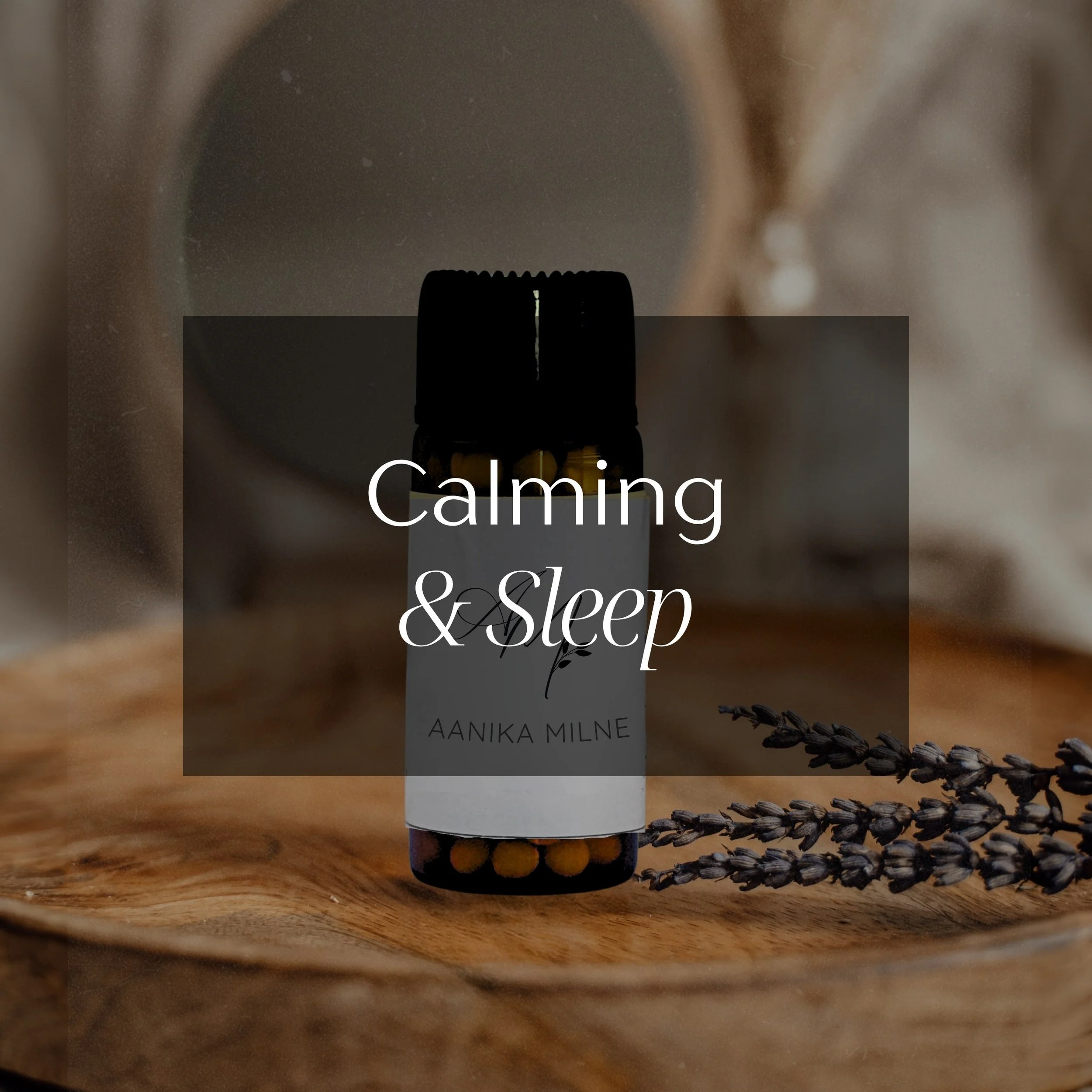 Homeopathic Calming & Sleep Blends