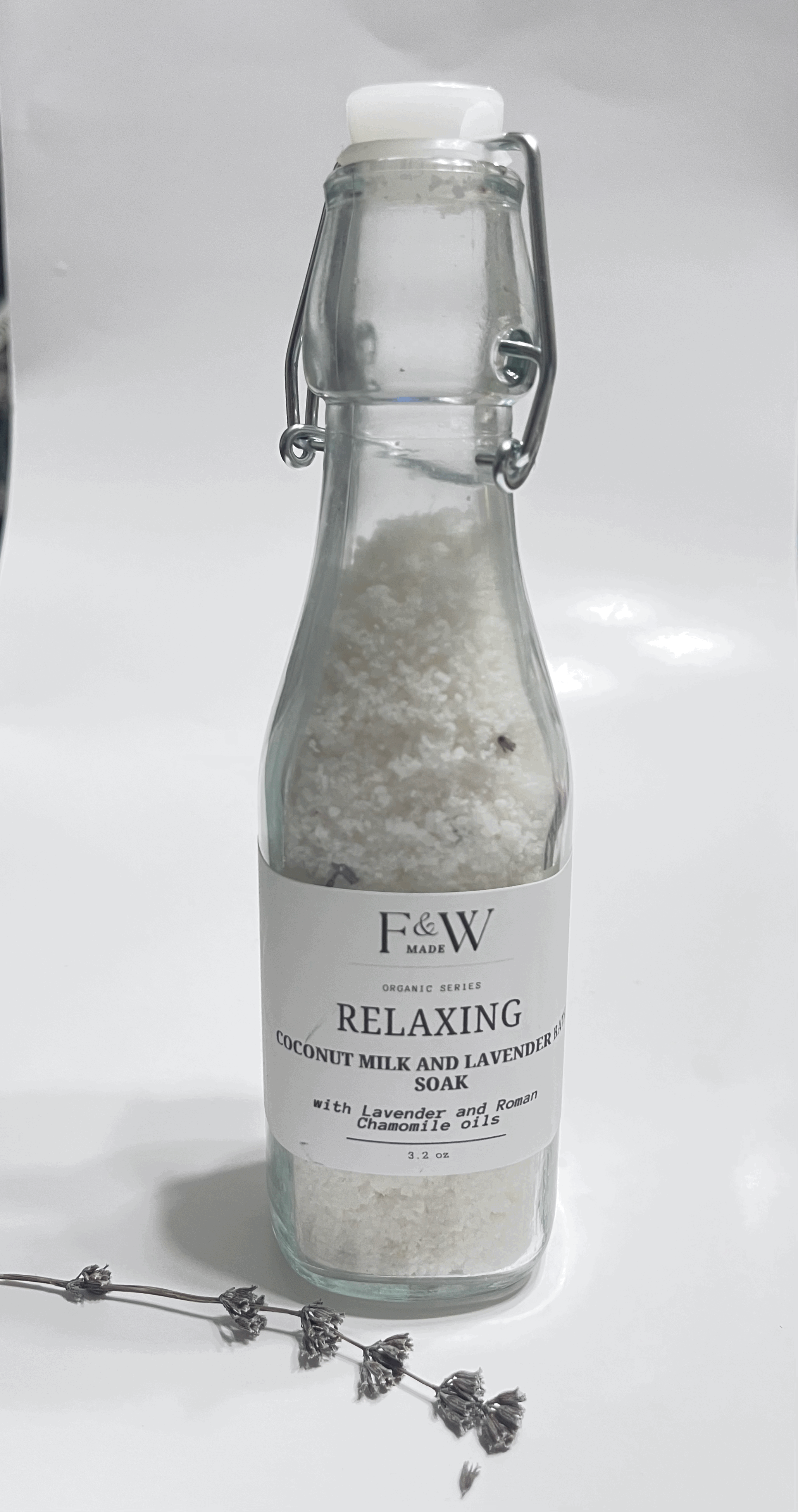 Lavender and Coconut Milk Bath Soak