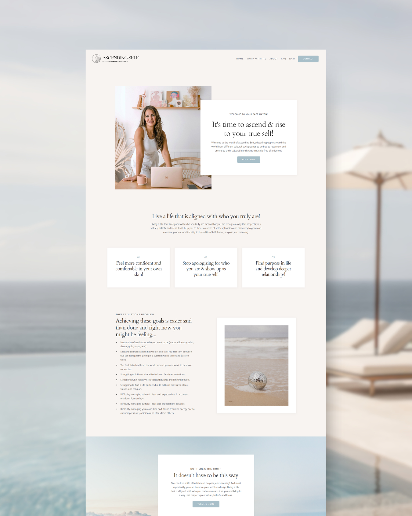 website design profesional pentru femei antreprenor brand personal, site web elegant și rafinat pentru brand personal feminin, website design minimalist feminin pentru femei antreprenor, prezență online profesională pentru brand personal feminin