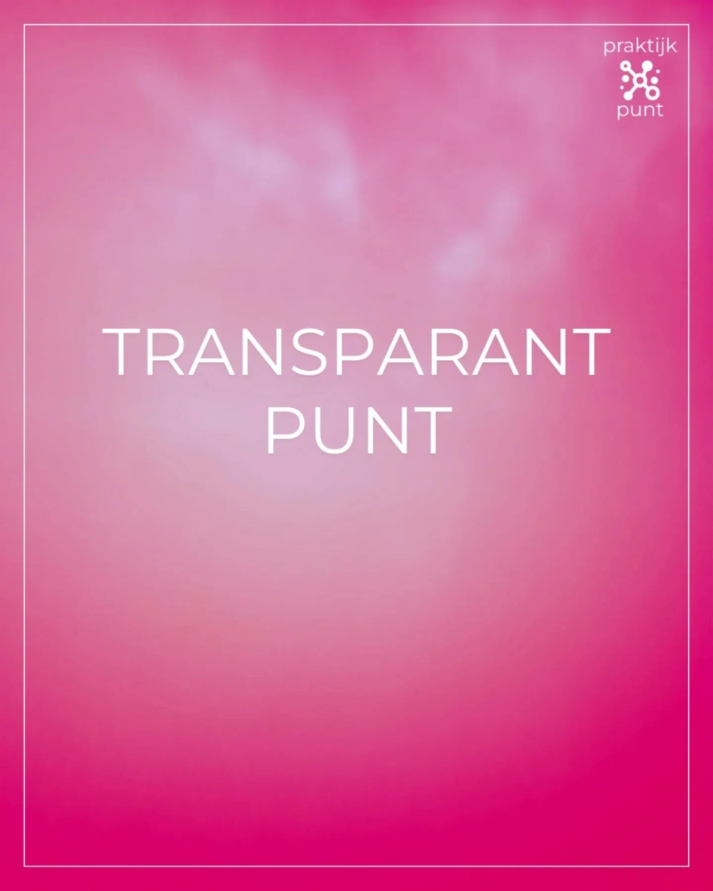 TRANSPARANT PUNT.

Ga voor #transparantie in plaats van #eerlijkheid.

Het klinkt als een heftige uitspraak, maar er zit een reden achter. Bear with me 😉

Eerlijkheid is een vorm van emotiegestuurd gedrag. Het is een directe uiting van wat je op dat