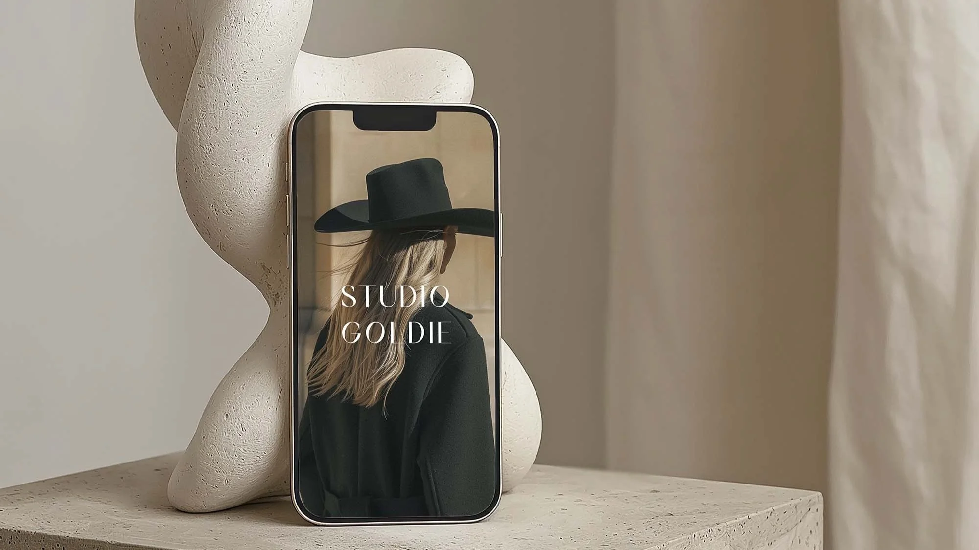 Studio Goldie Brand Design on Mobile