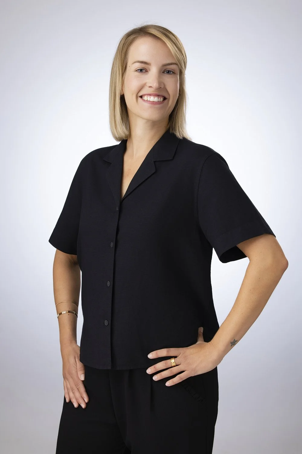 Authentisches Bewerbungsfoto einer Frau, Portraitfotograf Altdorf