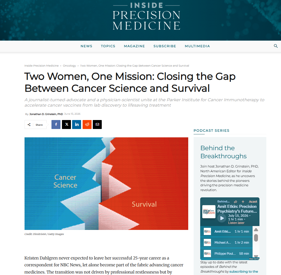 Two women, one mission