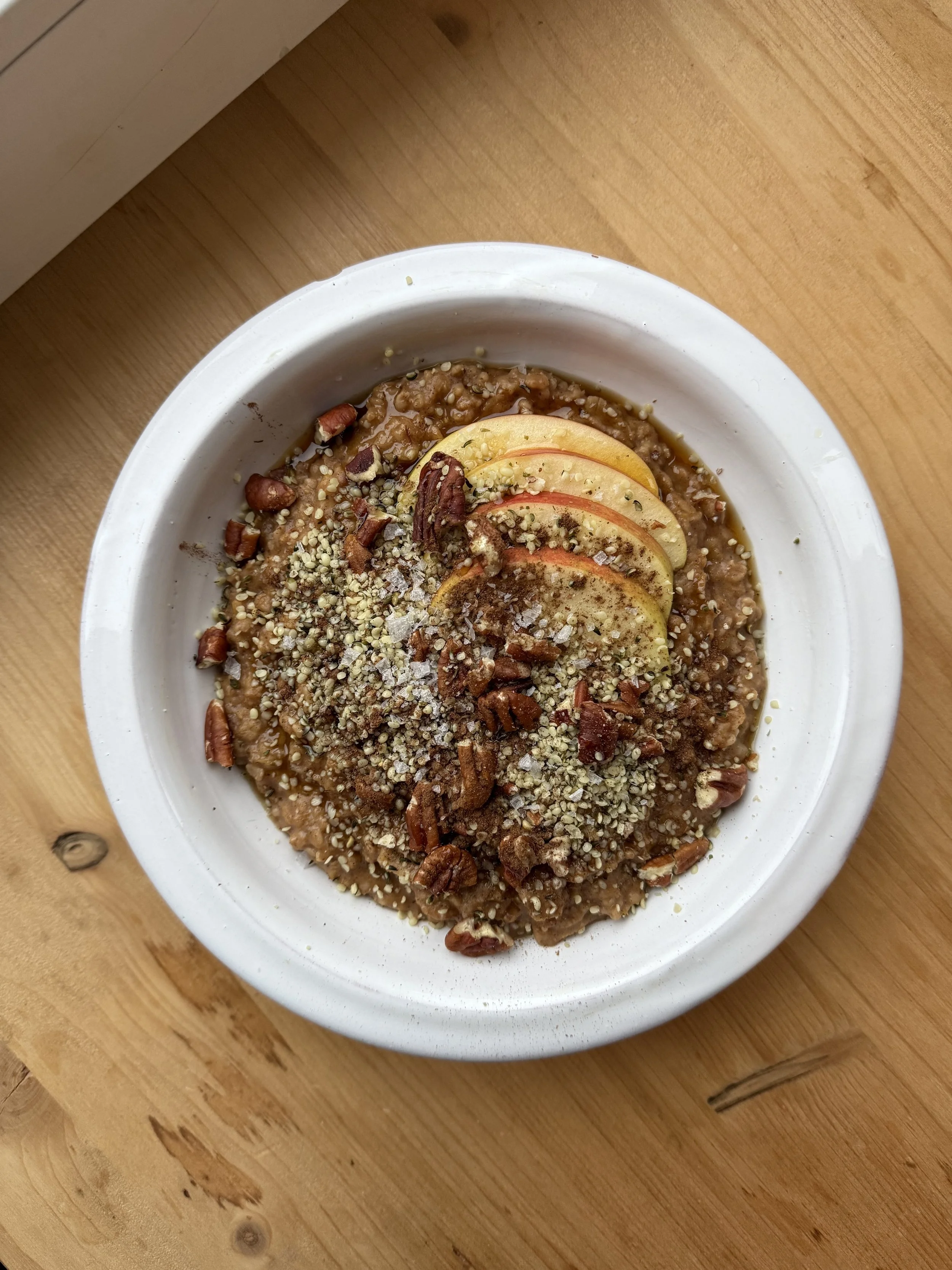 spiced pumpkin porridge