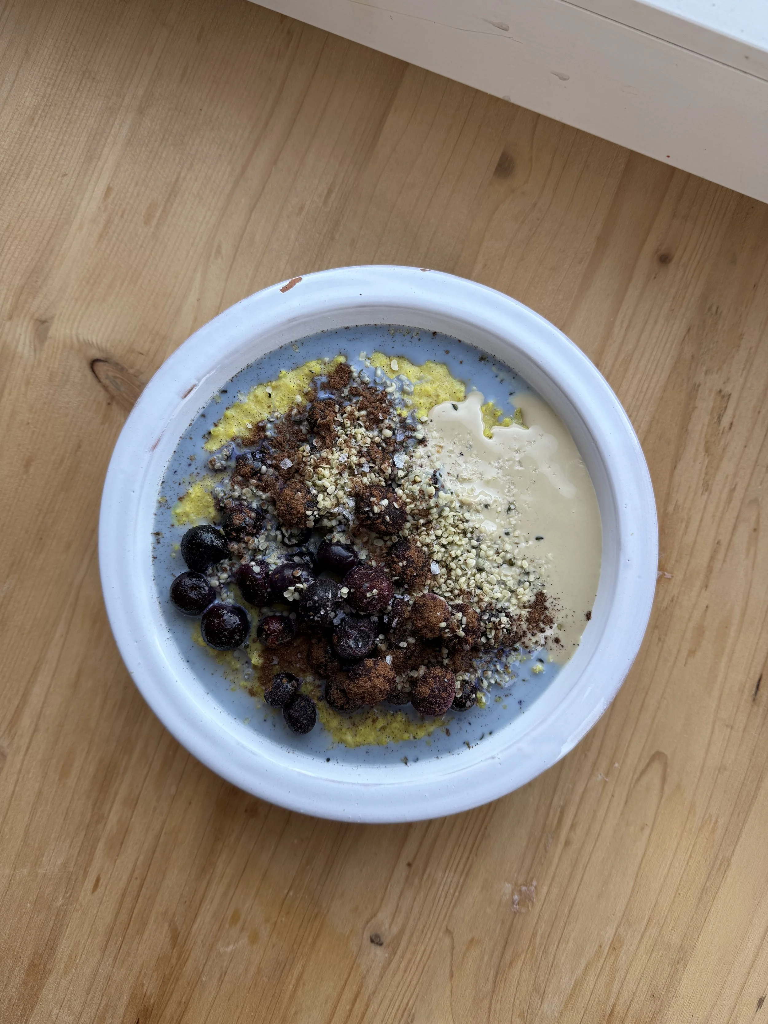 turmeric millet porridge