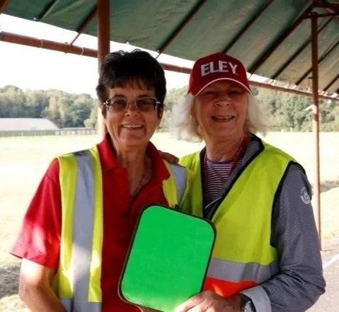 Volunteers at an event