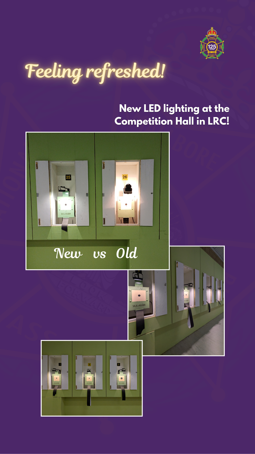 New vs old lighting comparison and other range lighting  shots