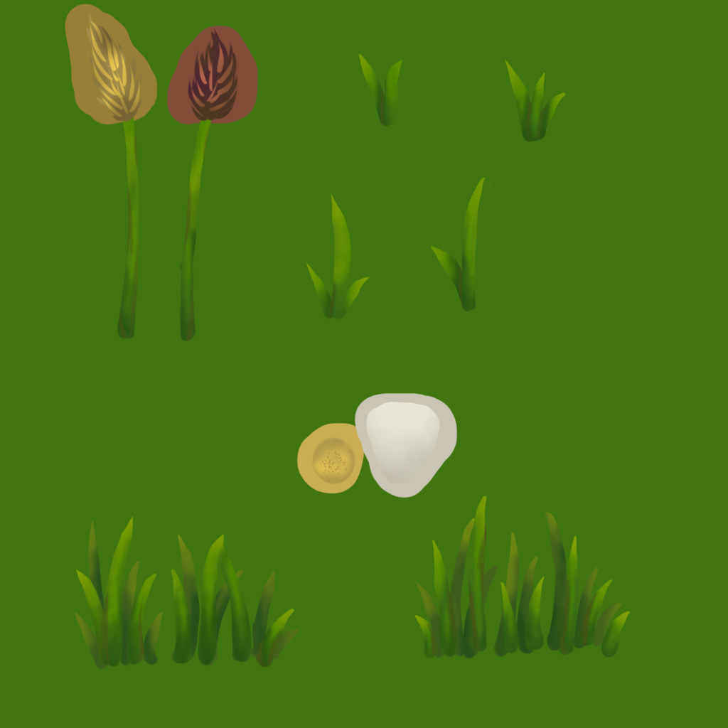 First handpainted test made in Photoshop