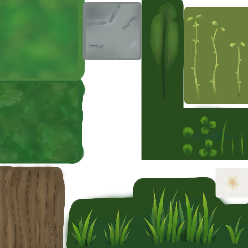 New handpainted texure (without the water)