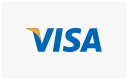 VISA credit card logo with blue and yellow branding