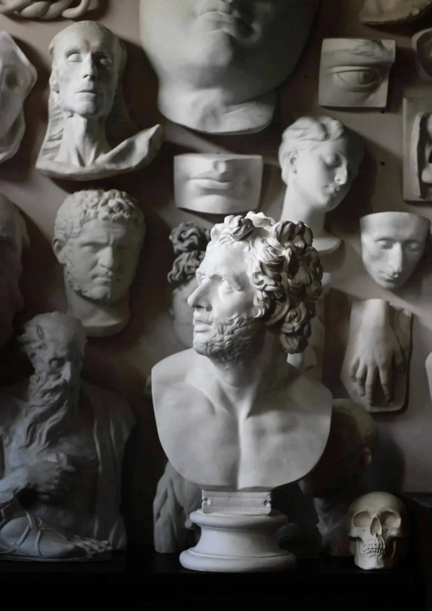 PAINTING THE PLASTER CAST