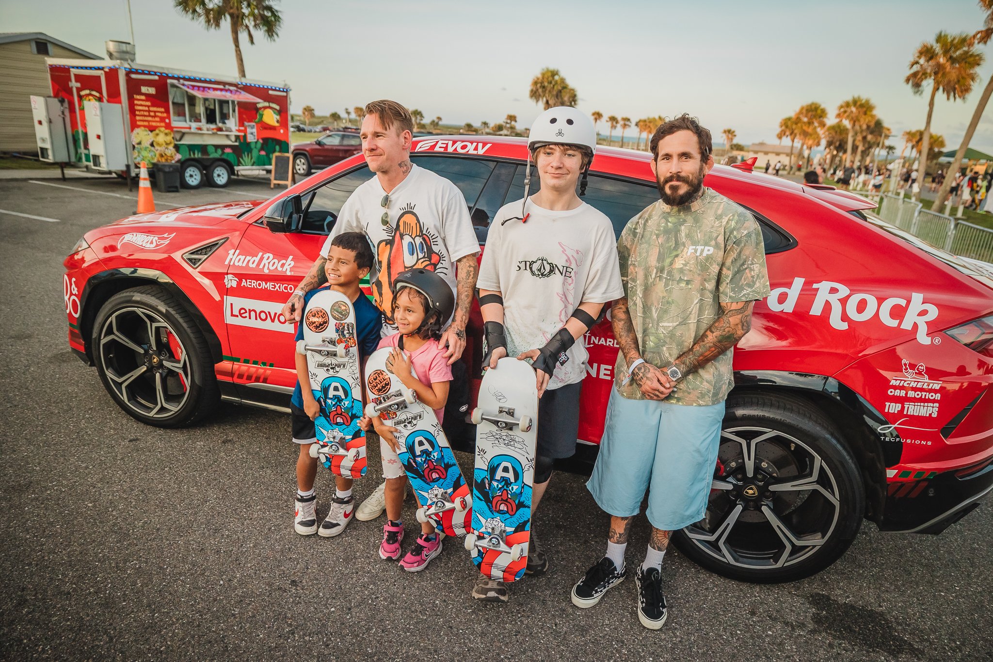 Supply The Ride with       The Skatepark Project