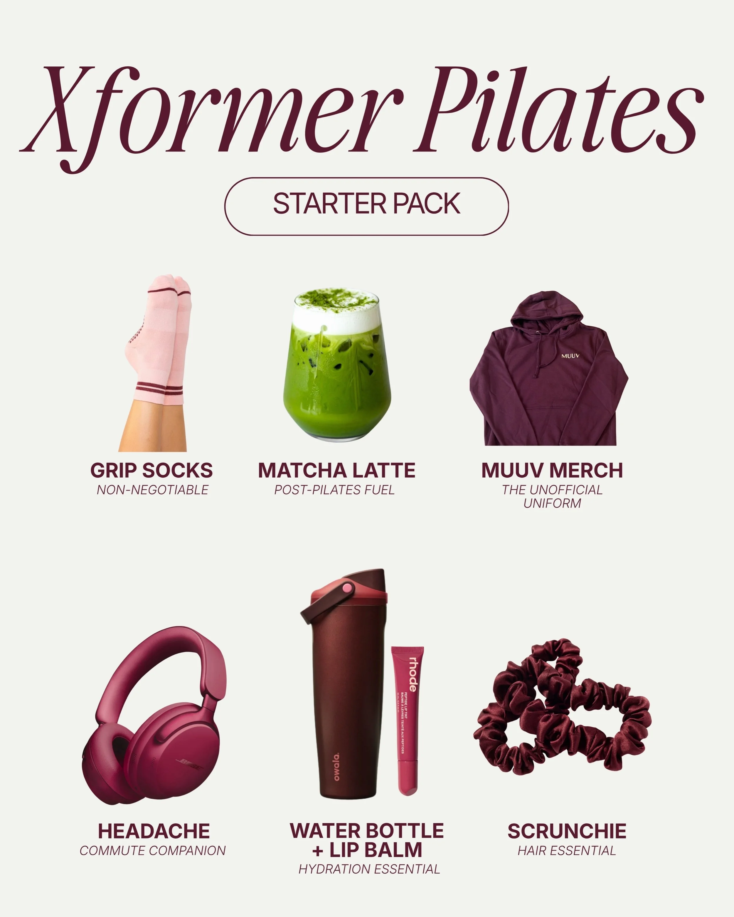 The MUUV Xformer Pilates starter pack, because the essentials are essential. ✨🤌🏽

What did we miss?!

Comment below if you want to see the VersaClimb version.