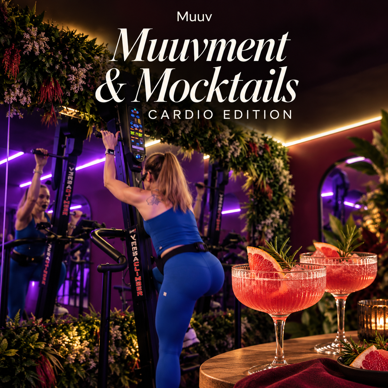 Muuvment &amp; mocktails - cardio edition