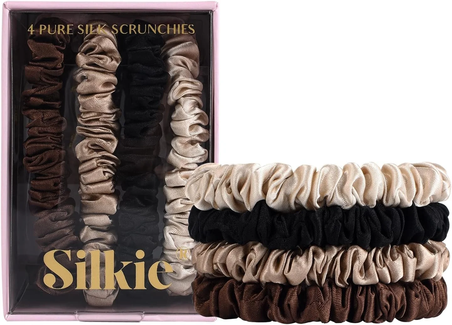 Silkie Silk Scrunchies