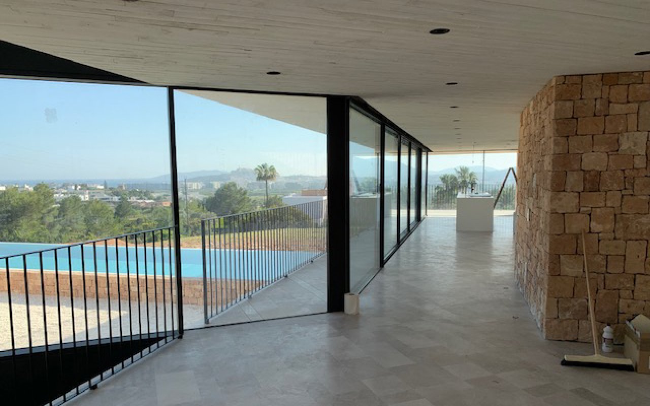 Villa Can Rambau - realizzazione spazi interni