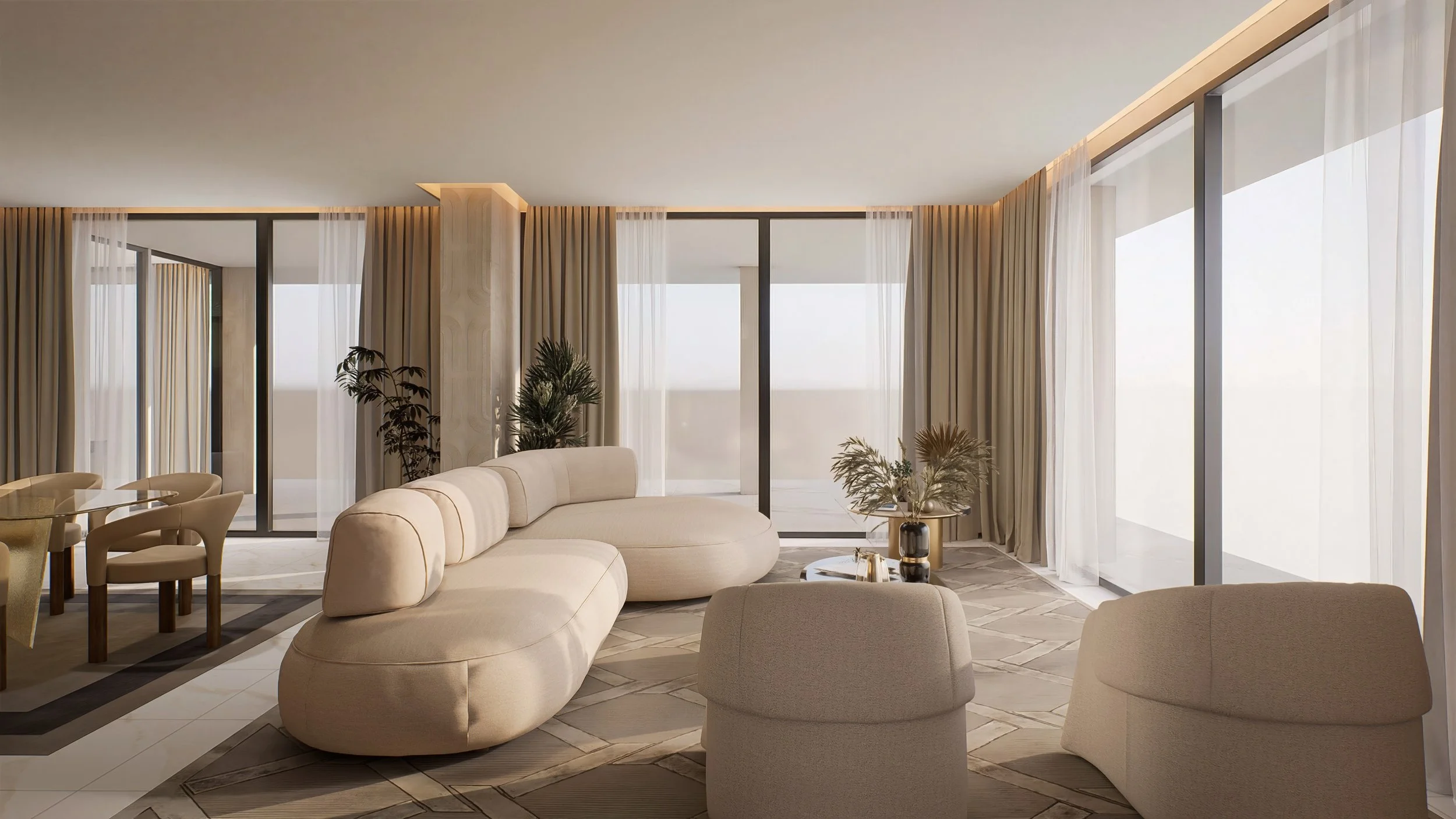 Salotto Villa Casablanca