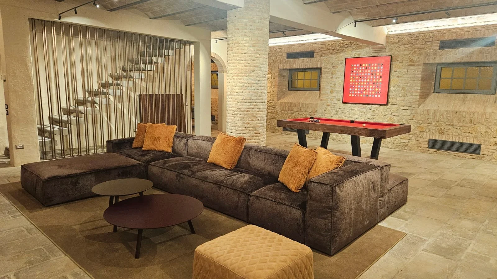 Villa Virginia - arredi interni salotto