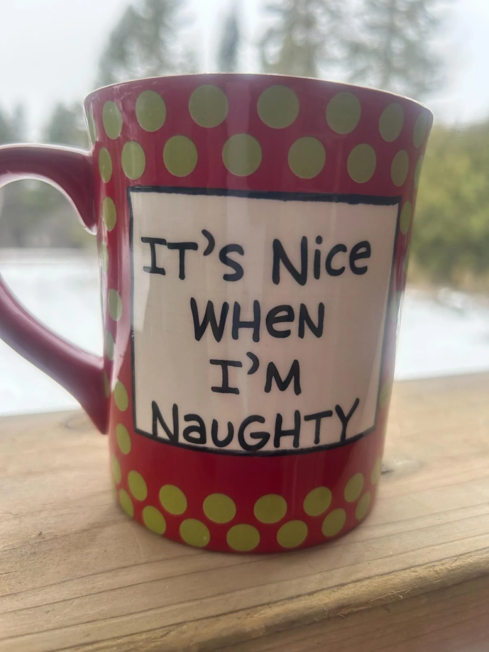 What do you prefer? Naughty or Nice?

I&rsquo;m writing a spicy scene today and thought the mug was appropriate, lol. I&rsquo;m not sure how it will go yet. Maybe a little of both.😂

#authorsoﬁnstagram #mmauthor