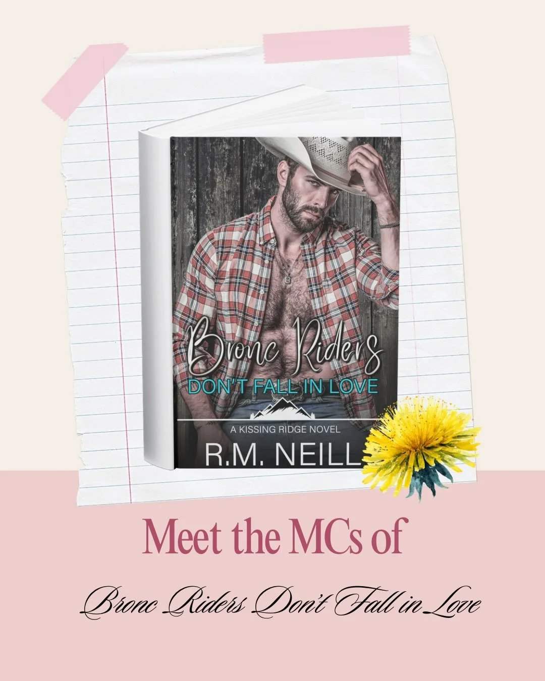 Bronc Riders Don&rsquo;t Fall in Love is coming March 12!

It&rsquo;s the fourth and final book in the Kissing Ridge Cowboys series and features the lovable barista Diamond!

This story is one of hurt comfort and swoony moments between two men with v