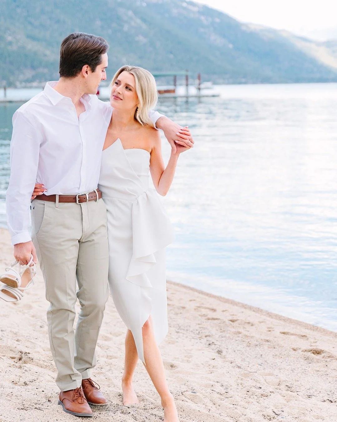 Whether you&rsquo;re planning an engagement session or just soaking in the moment, Tahoe&rsquo;s natural scenery makes every snapshot feel timeless and true.

Photographer: @kelseyjonvea

#thebrideandgroom #couplegoalslove #marriedcouplegoals #happyb