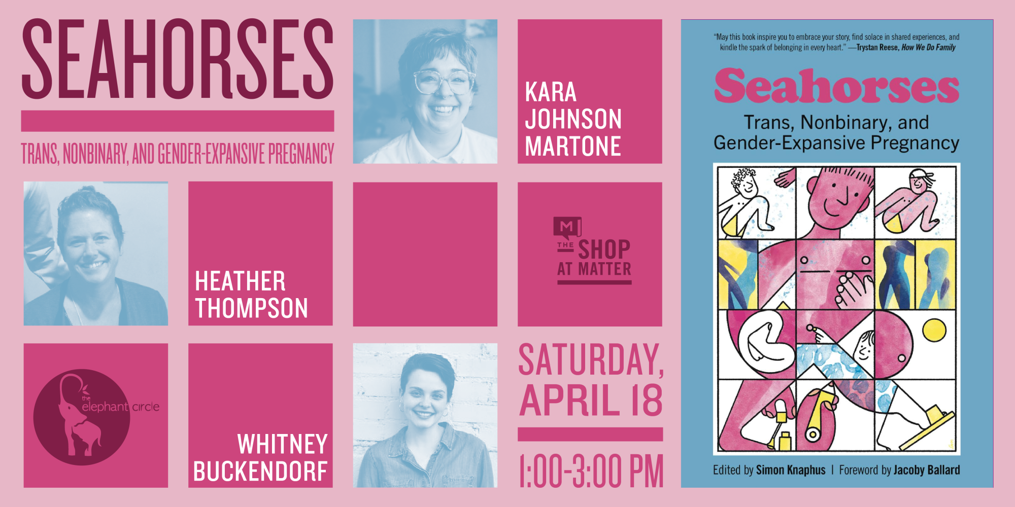 Seahorses: Reimagining Birth Justice -A Community Convo w/Elephant Circle