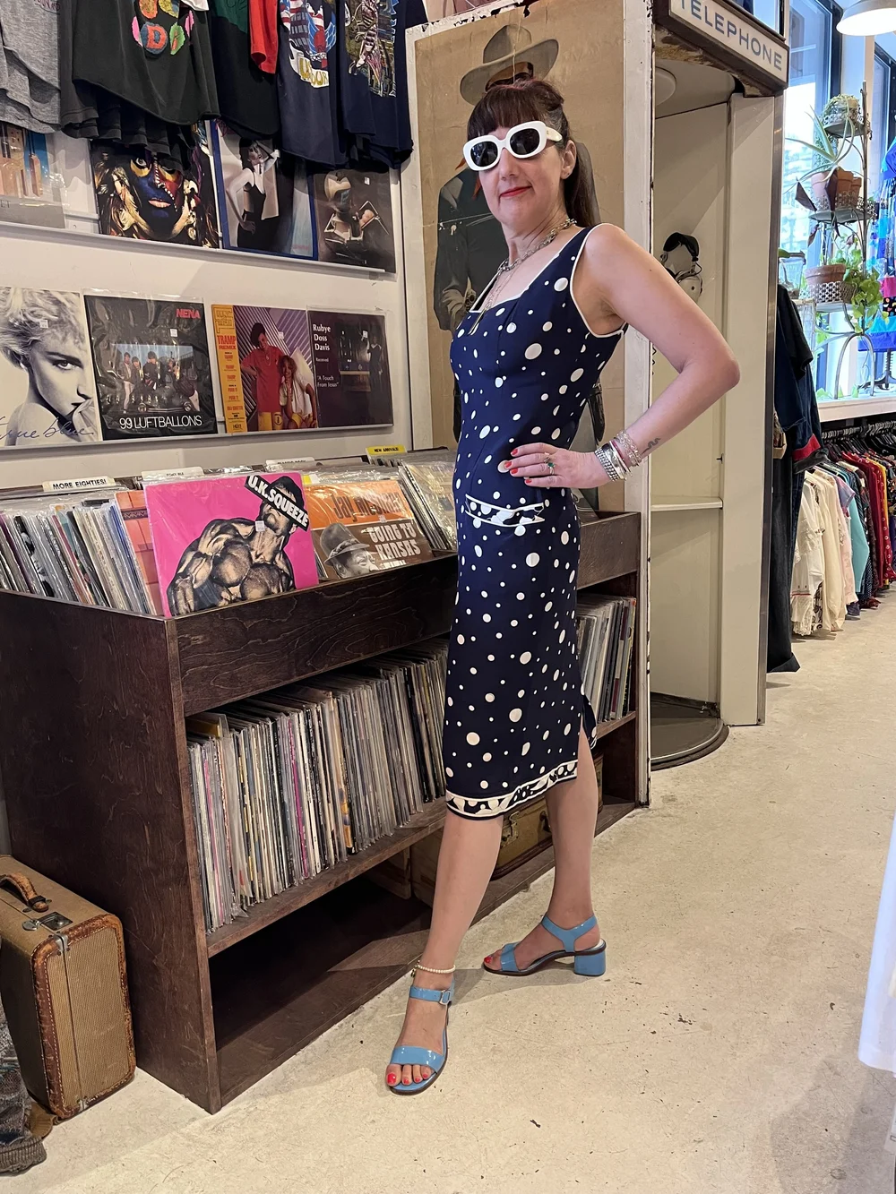 1980s Polka Dot Dress — Crash Doll Vintage