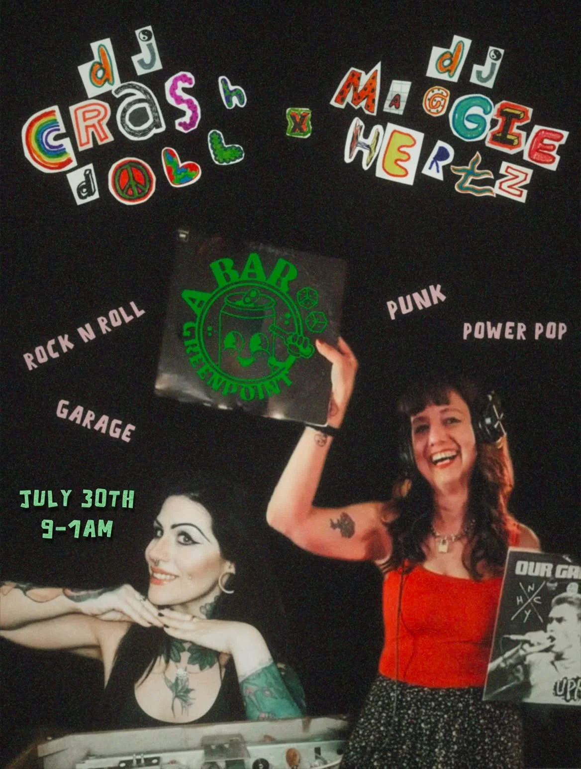 DJ CRASH DOLL + DJ MAGGIE HERTZ ( CAT BOMB RADIO)