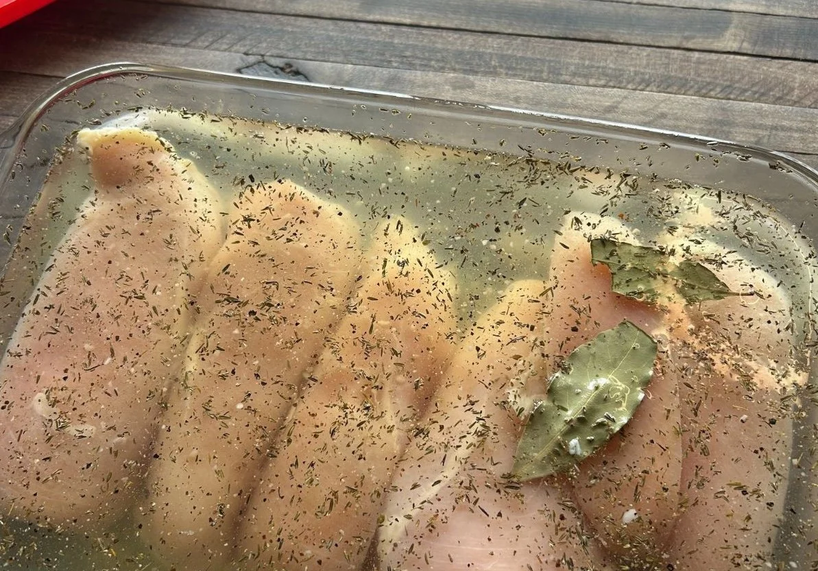 Chicken Meat (Soaked Before Cooking)