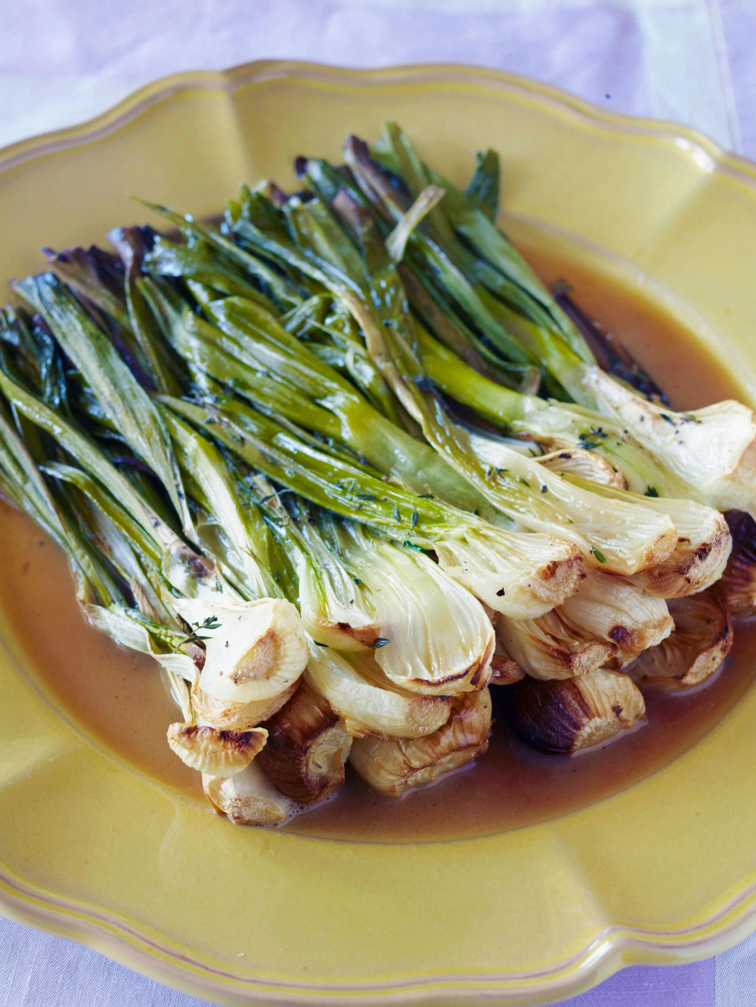 Scallions (baked, roasted, or sautéed)