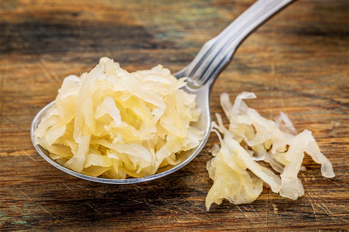 Sauerkraut (Raw, Unpasteurized)