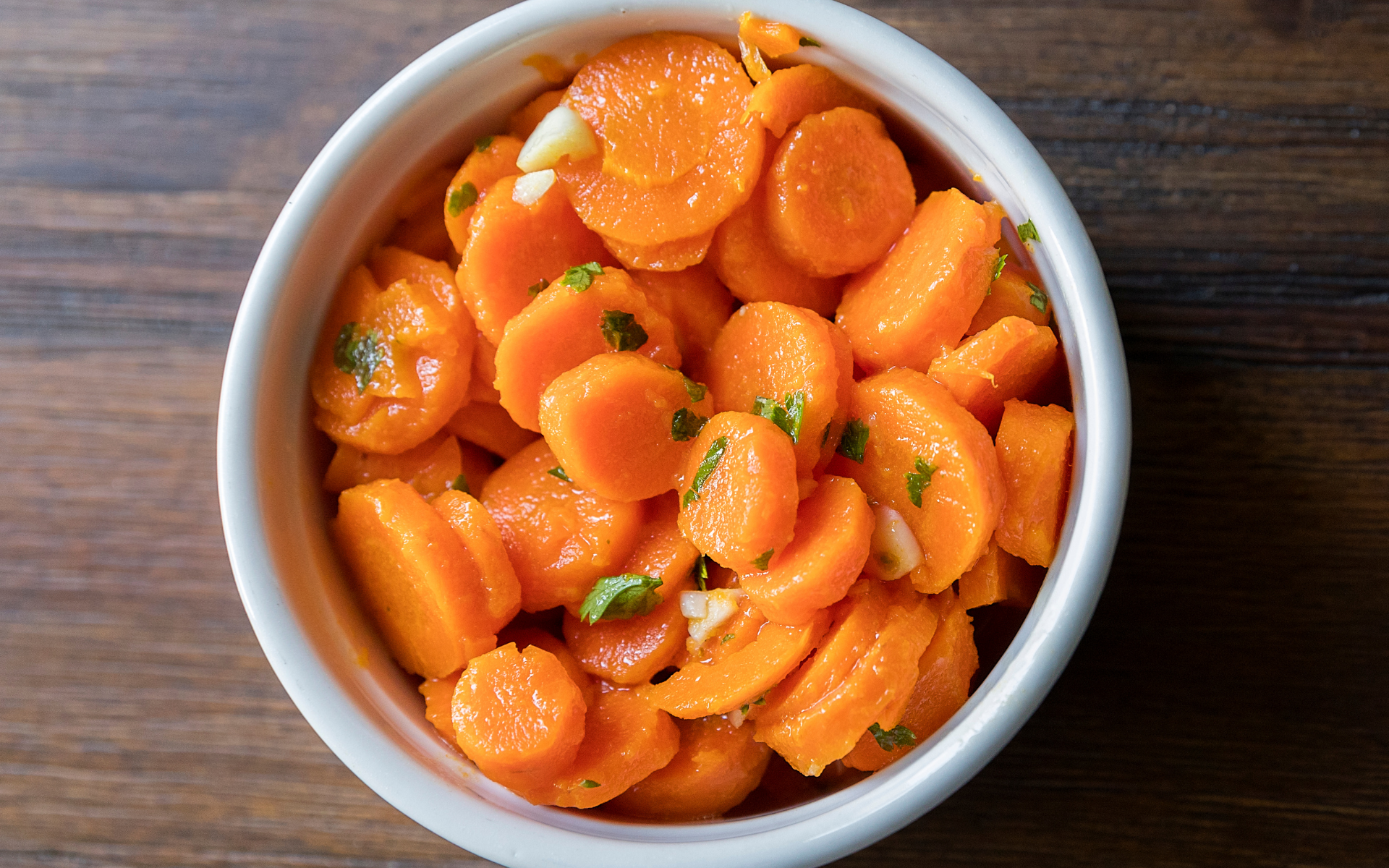Carrots, Cooked (Daucus carota)