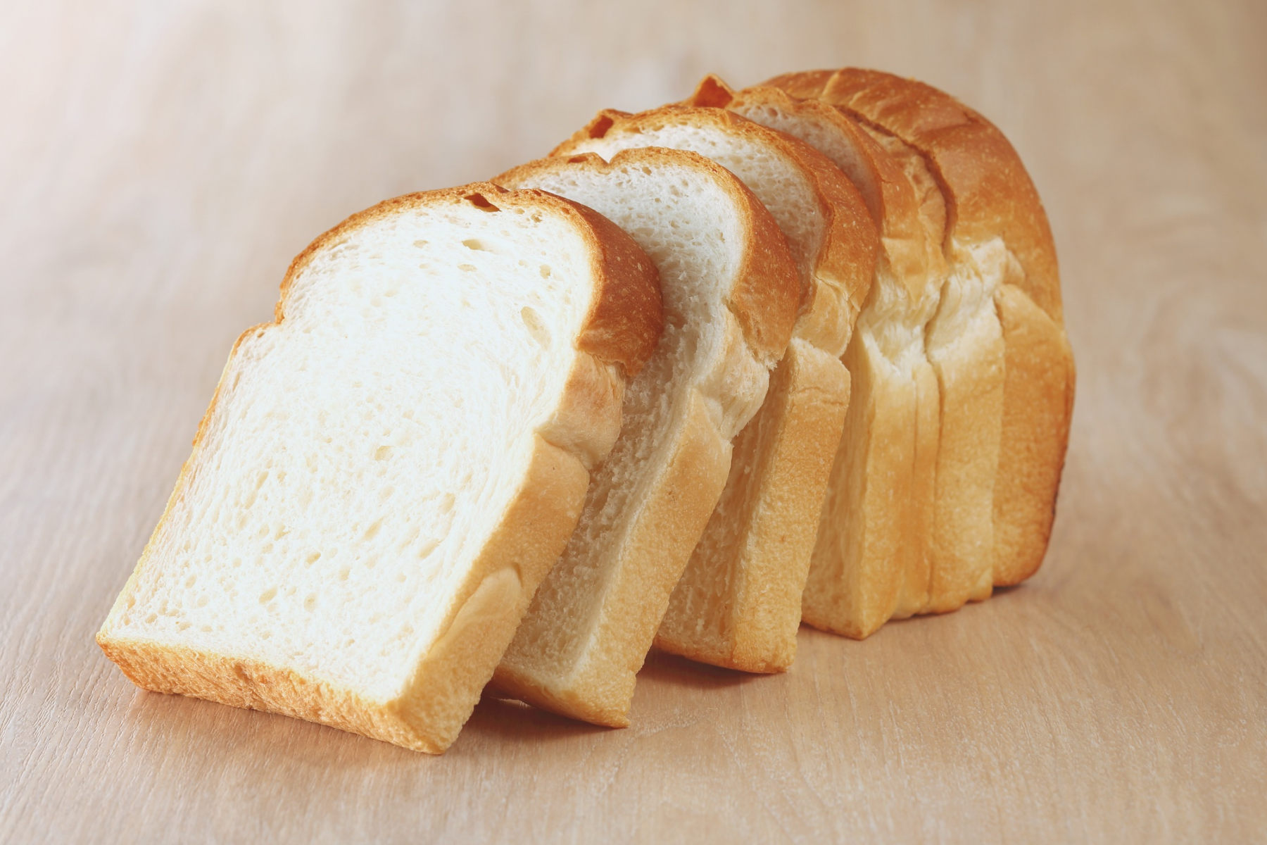 White Toast (Plain, Dry)