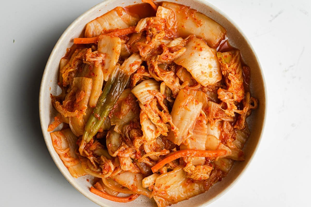 Kimchi (Traditional Fermented Cabbage)