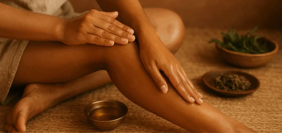 Regular Self-Massage (Abhyanga-Style)